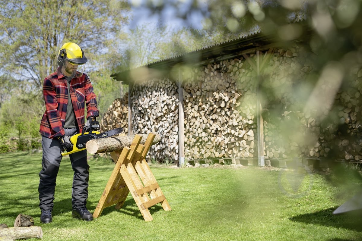 Пила цепная аккумуляторная Karcher CNS 36-35 Battery INT - фото 4 Пила цепная аккумуляторная Karcher CNS 36-35 Battery INT - фото 4