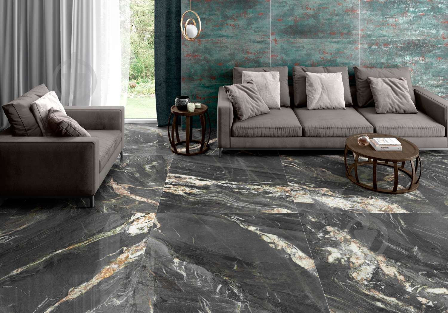 Плитка TAU Ceramica Cosmic Black 60х120 - фото 4