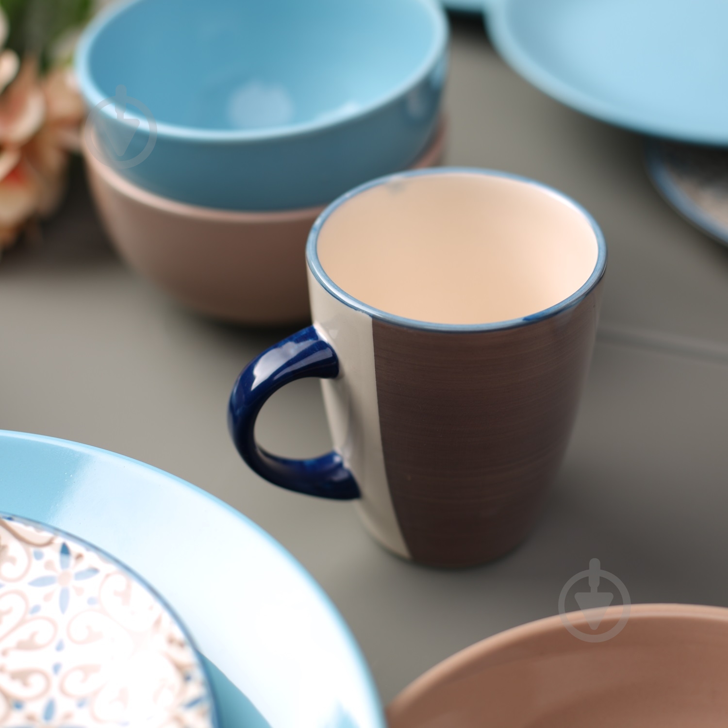 Чашка Bella Vita Soft Beige 390 мл - фото 6 Чашка Bella Vita Soft Beige 390 мл - фото 6