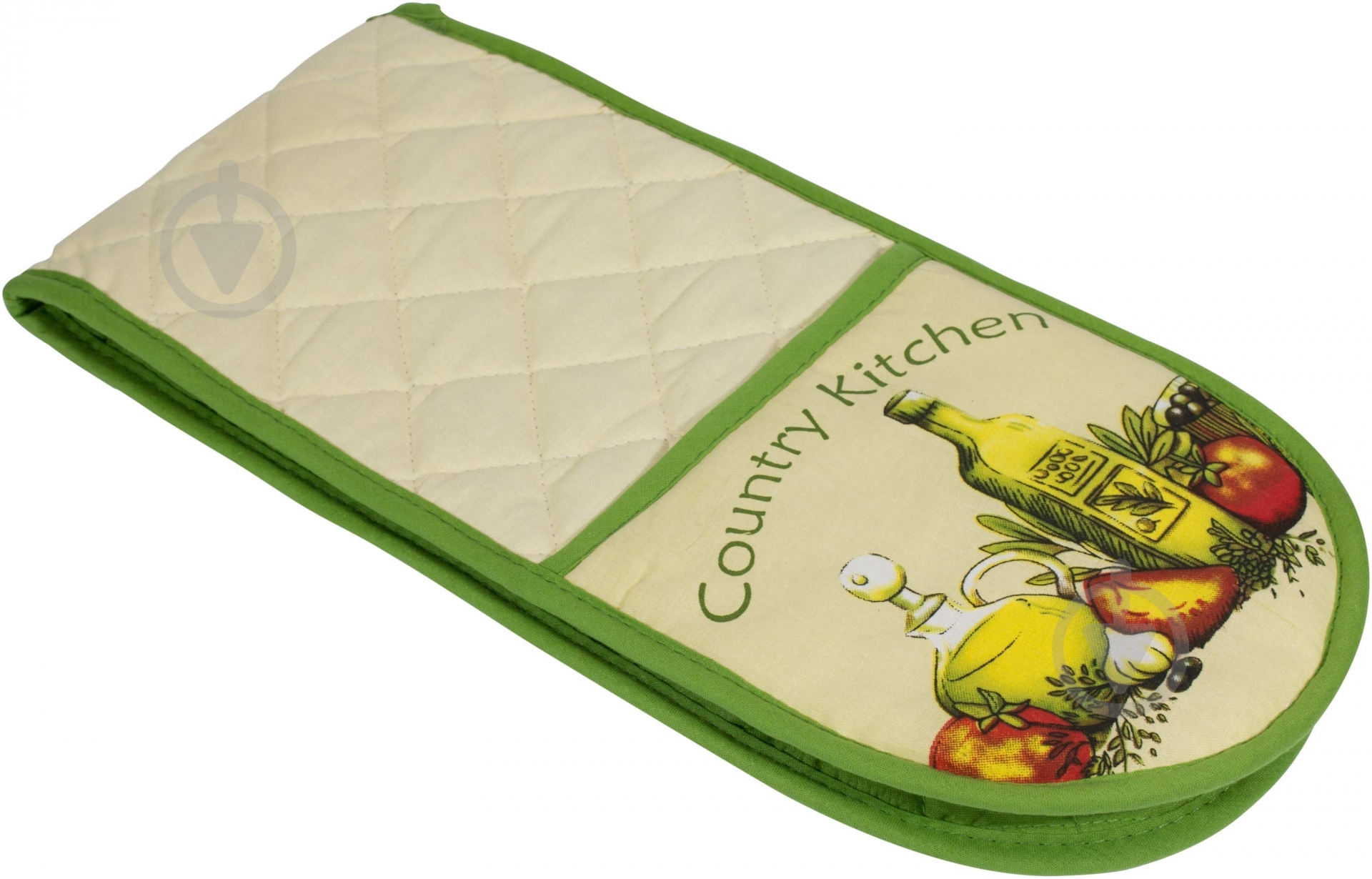 Прихватка ОЛИВА 18x80 см зелений Underprice - фото 1