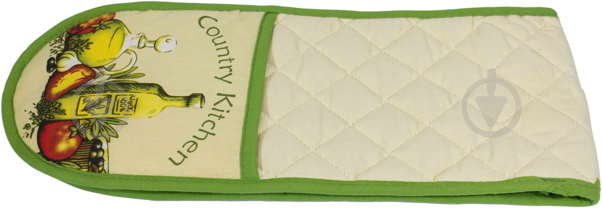 Прихватка ОЛИВА 18x80 см зелений Underprice - фото 2