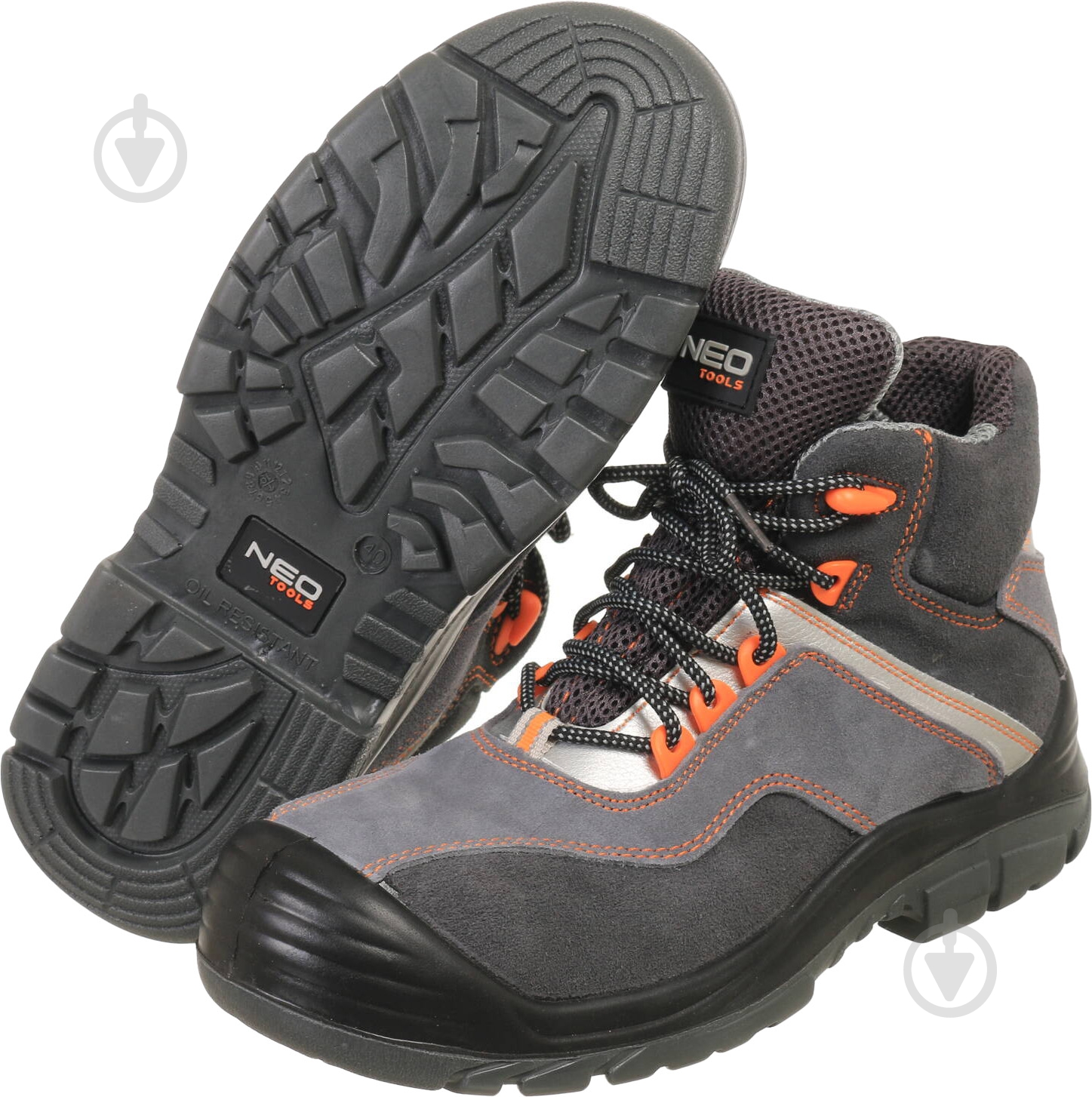 Ботинки NEO tools р.43 82-064 серый - фото 8
