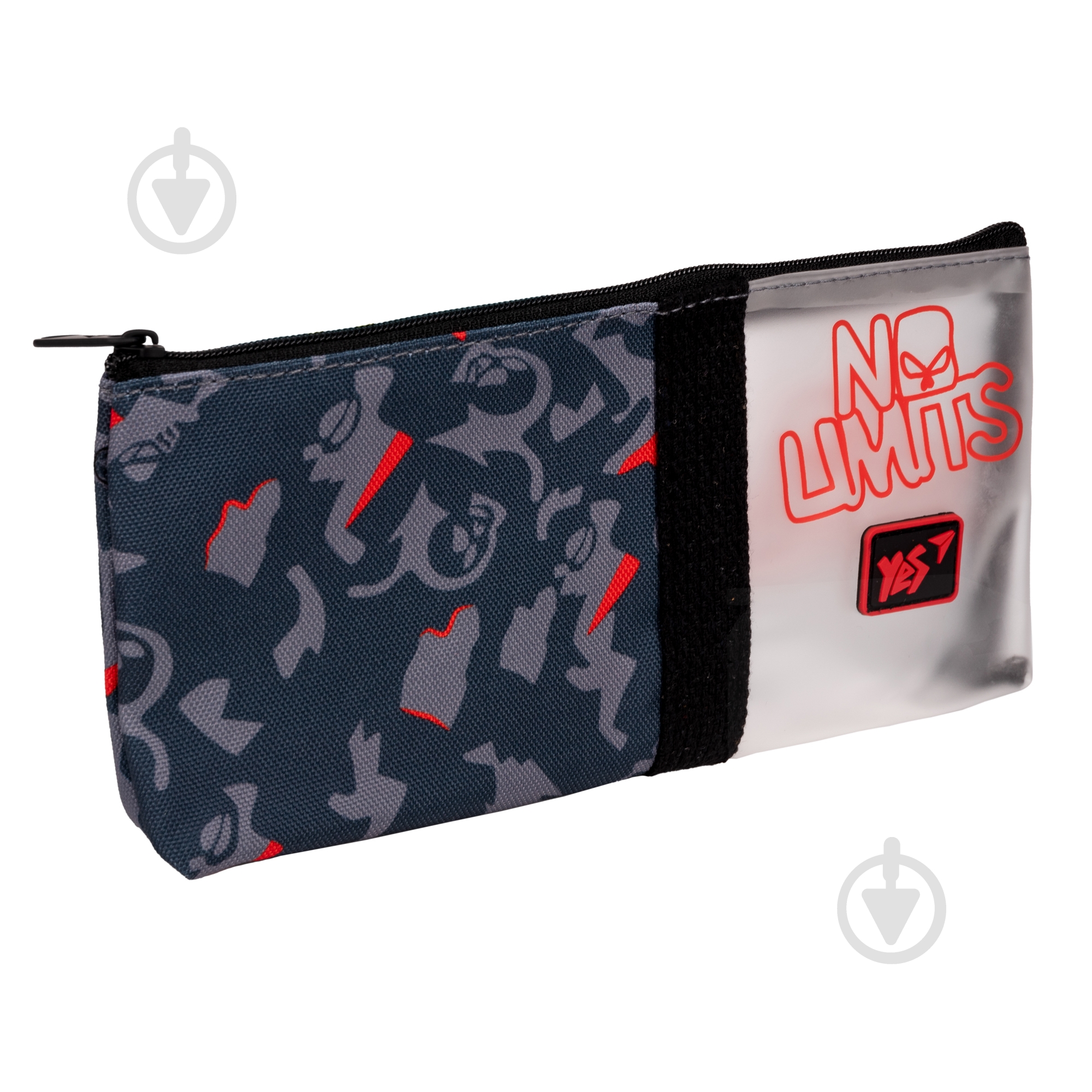 Пенал PH-28-1 No Limits YES синий - фото 1