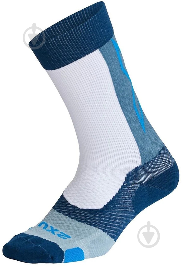 Шкарпетки 2XU Vectr Light Cushion Crew Socks UA7005e_CMB/MNL р.35-37,5 синій - фото 1