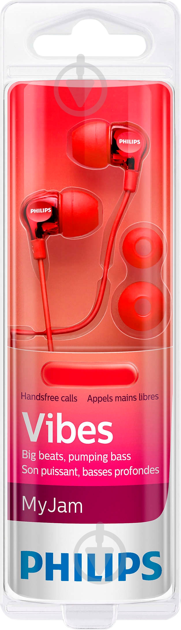 Наушники Philips SHE3705RD/00 red - фото 1 Наушники Philips SHE3705RD/00 red - фото 1