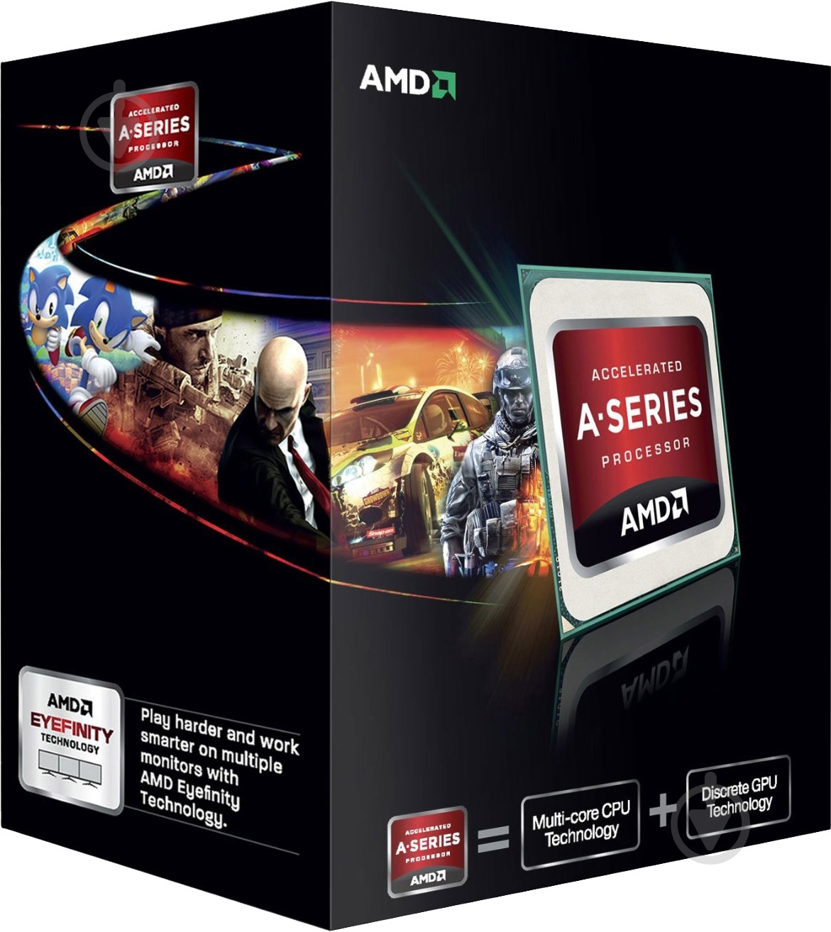 Процессор AMD Kaveri A6-7400K 3,5 GHz Socket FM2+ Box (AD740KYBJABOX) - фото 1 Процессор AMD Kaveri A6-7400K 3,5 GHz Socket FM2+ Box (AD740KYBJABOX) - фото 1