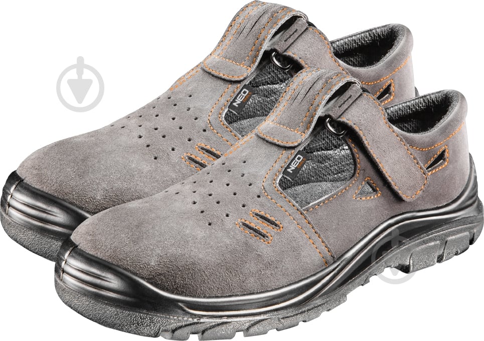 Сандалии рабочие NEO tools S1 SRA с композитным подноском р.44 82-085 серый - фото 1