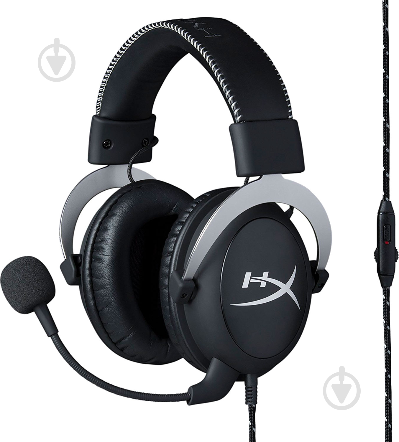 Гарнітура Kingston HyperX Cloud Pro Gaming Headset silver HX-HSCL-SR/NA - фото 1