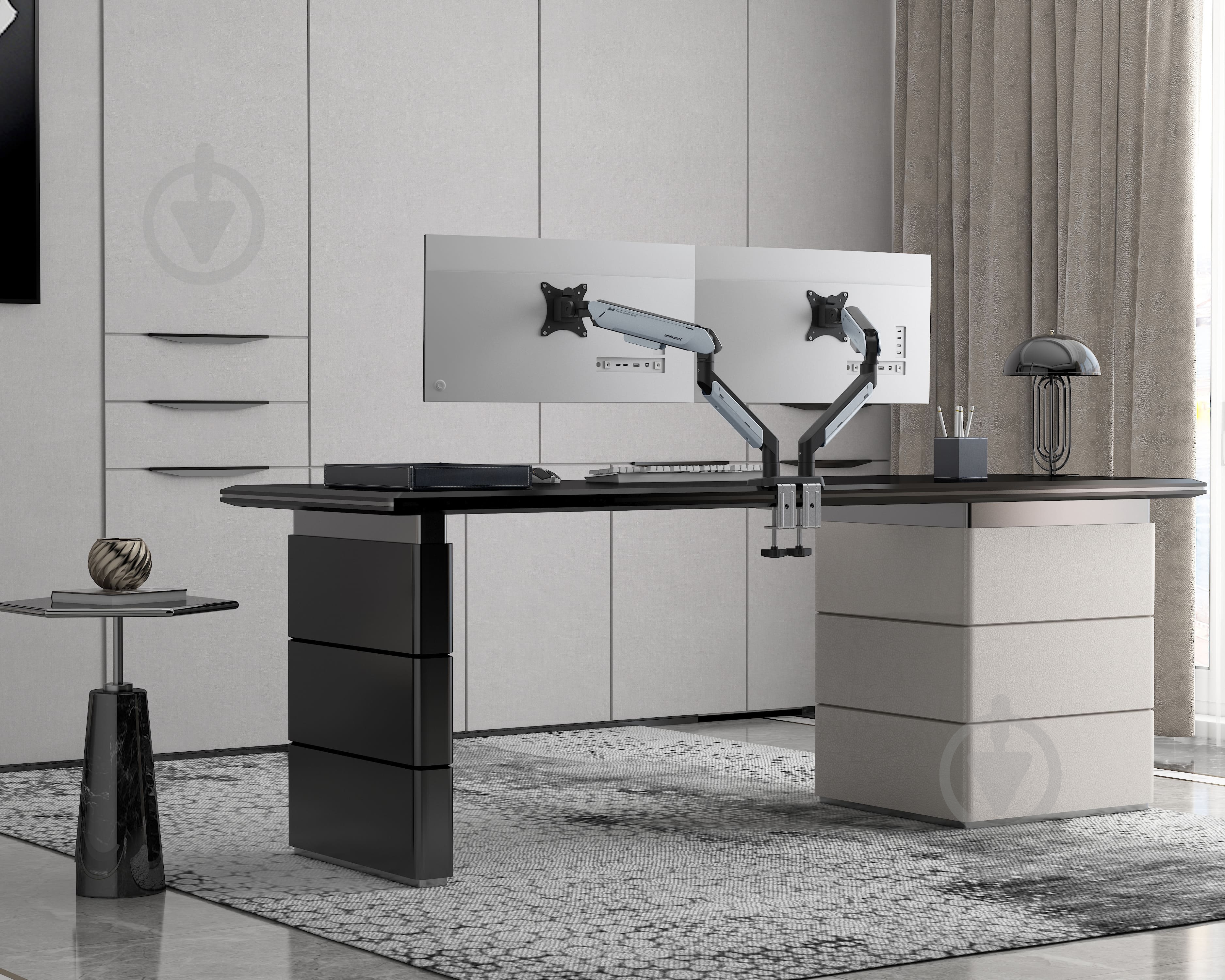 Крепление для монитора Anda Seat Stealth PRO II Duo Titanium поворотно-наклонные 17"-42" титан - фото 11 Крепление для монитора Anda Seat Stealth PRO II Duo Titanium поворотно-наклонные 17"-42" титан - фото 11