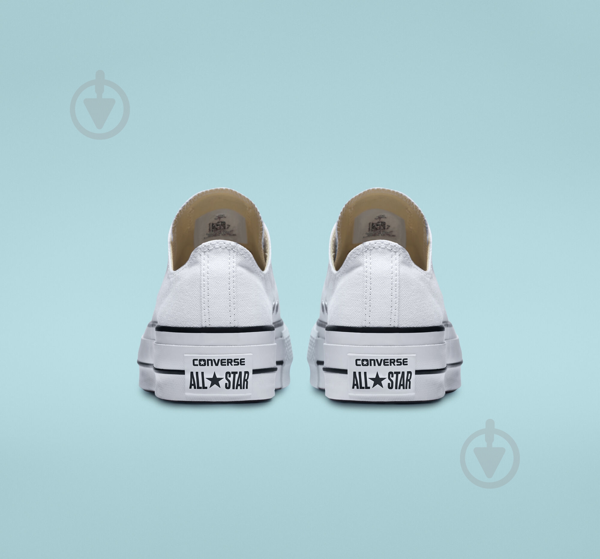 Кеды Converse CHUCK TAYLOR ALL STAR CANVAS PLATFORM 560251C р.37,5 белый - фото 4