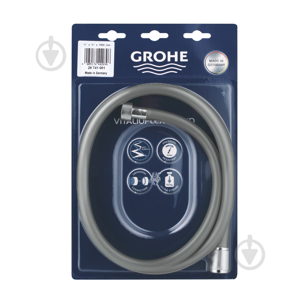 Душевой шланг Grohe VitalioFlex Trend 1500 мм (BL) - фото 2
