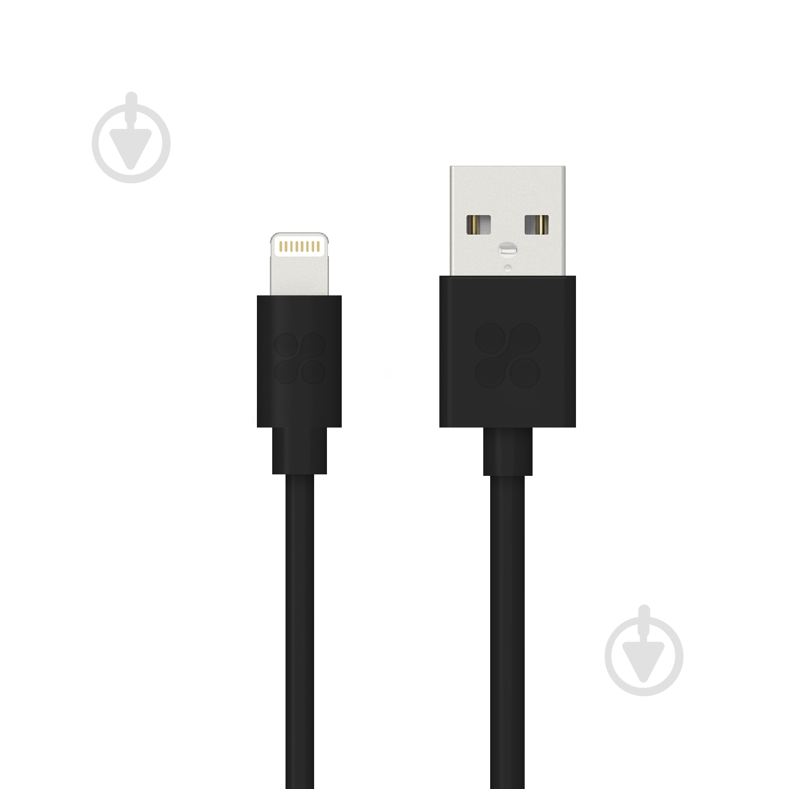Кабель Promate LinkMate-LT Lightning-USB 1,2 м черный (linkmate-lt.black) - фото 1