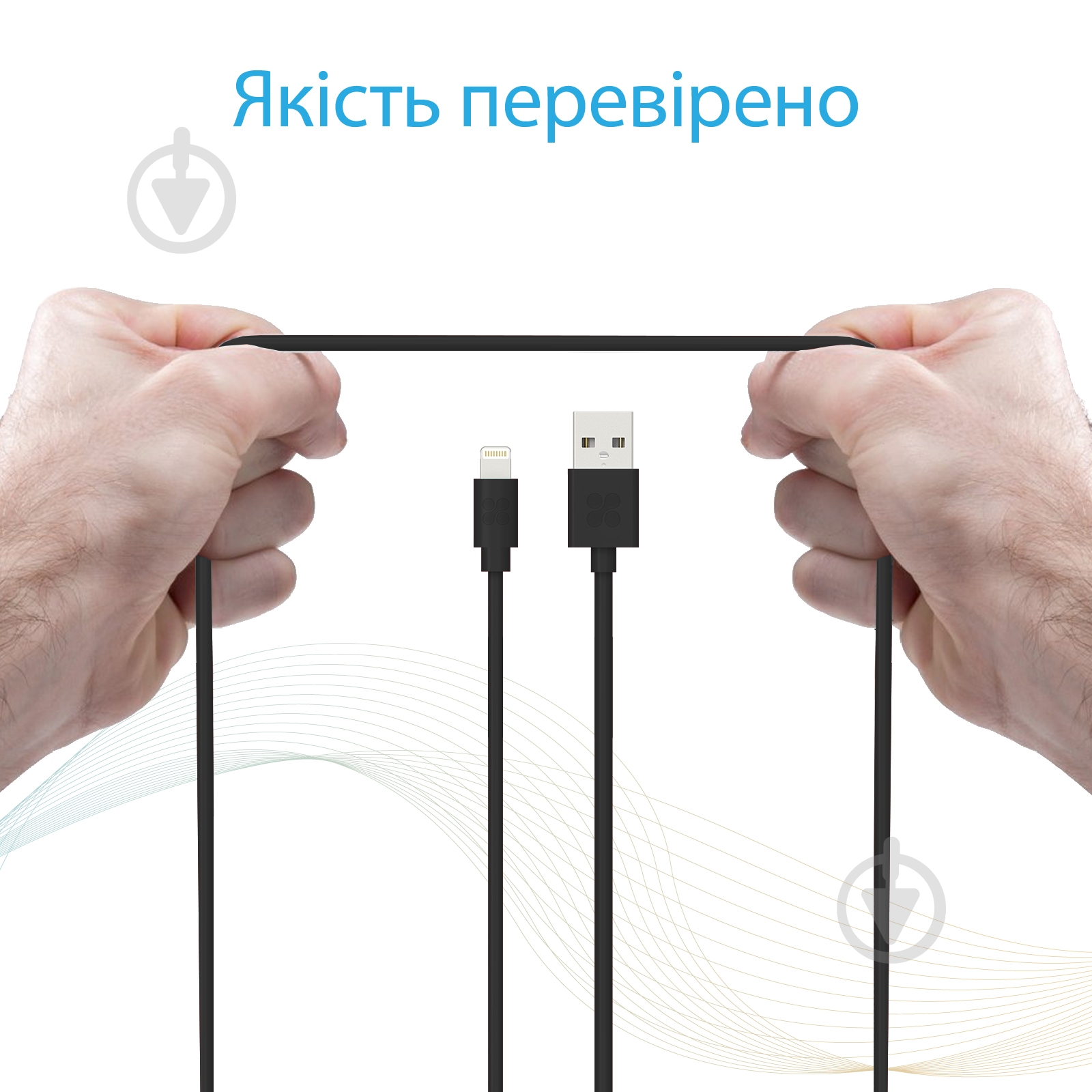 Кабель Promate LinkMate-LT Lightning-USB 1,2 м черный (linkmate-lt.black) - фото 5