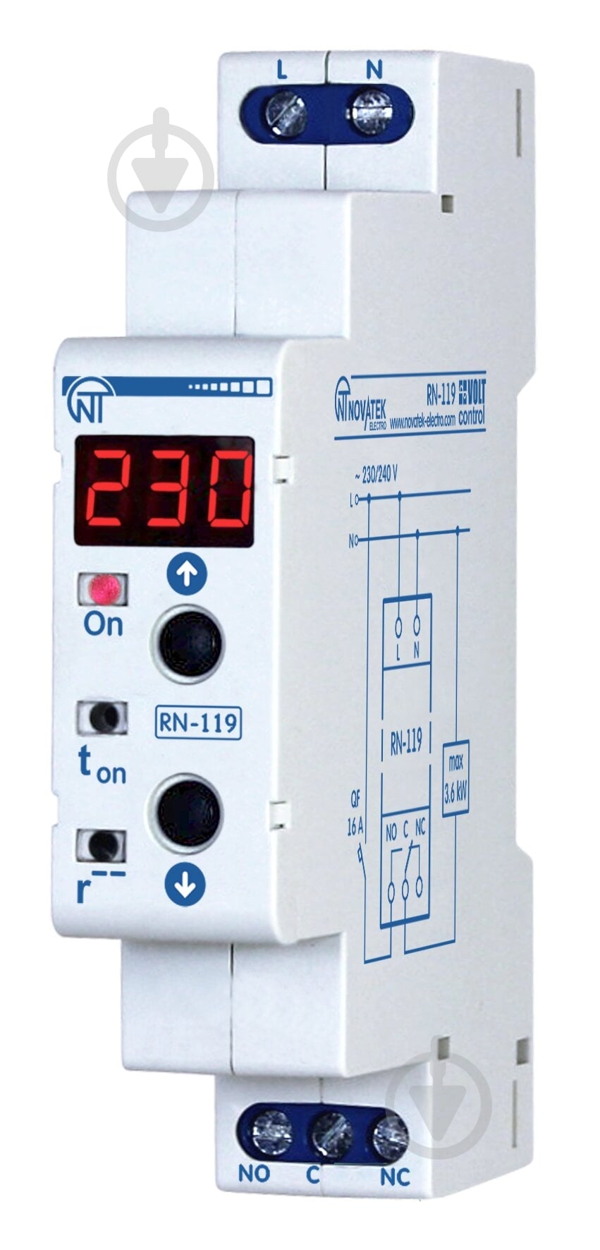 Реле напряжения РН-119 NTRN11900 - фото 1