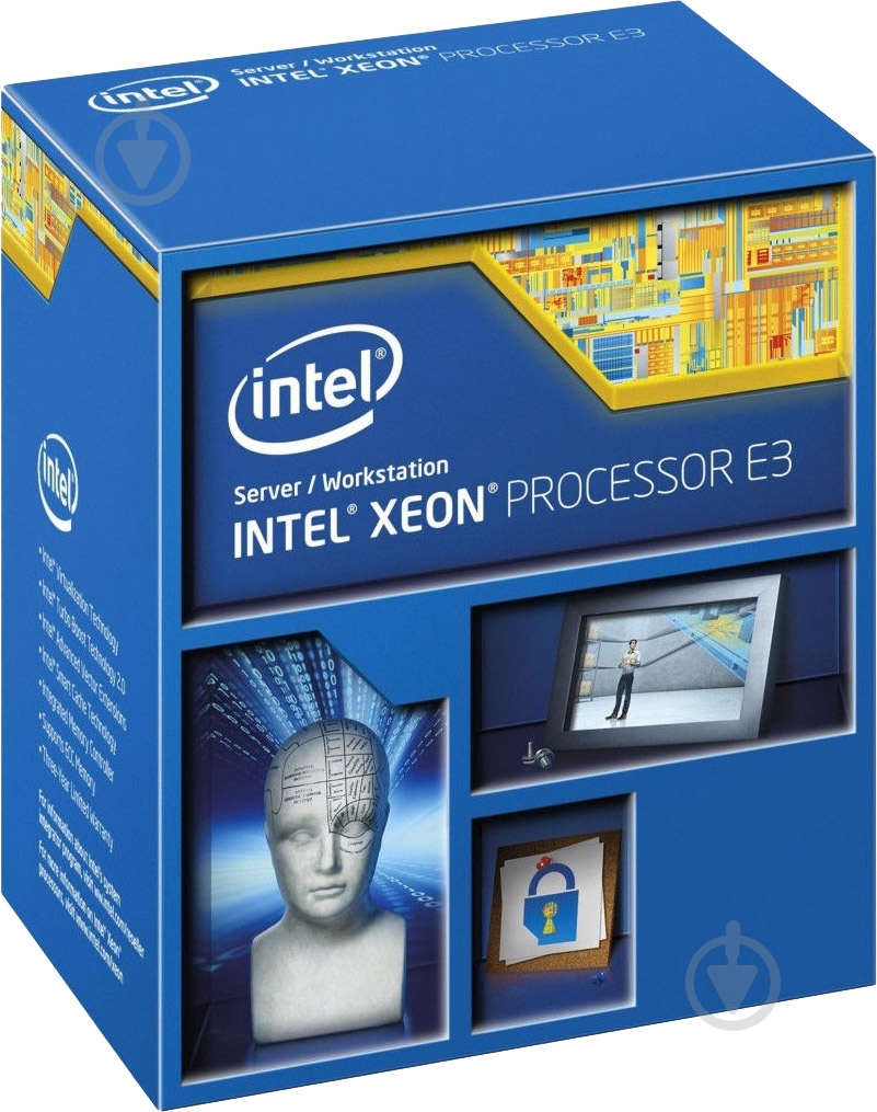 Процесор Intel Box (BX80646E31231V3) Intel Xeon E3-1231V3 - фото 1