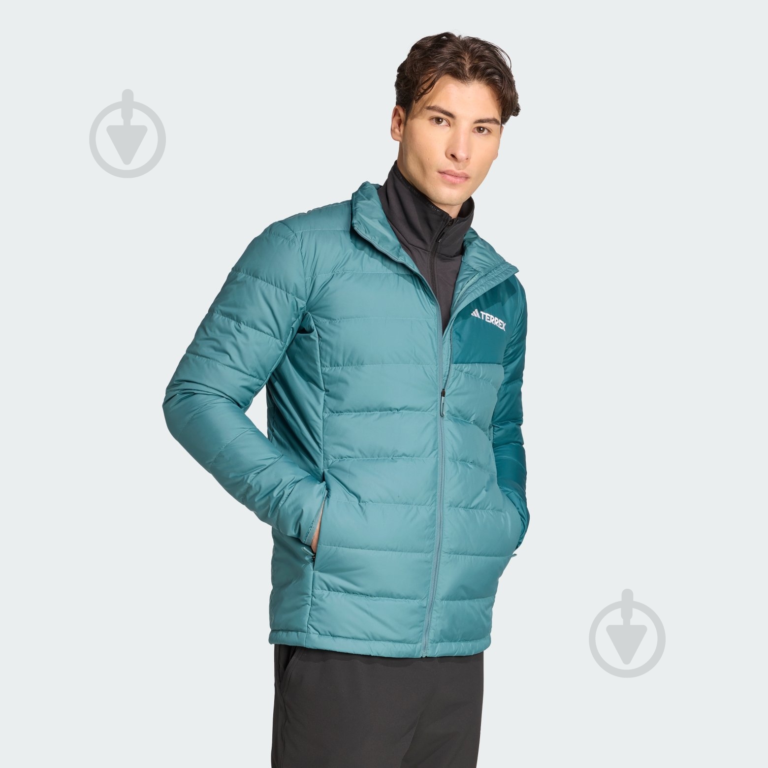 Пуховик мужской зимний Adidas MT DOWN JACKET JZ9963 р.3XL зеленый - фото 3 Пуховик мужской зимний Adidas MT DOWN JACKET JZ9963 р.3XL зеленый - фото 3