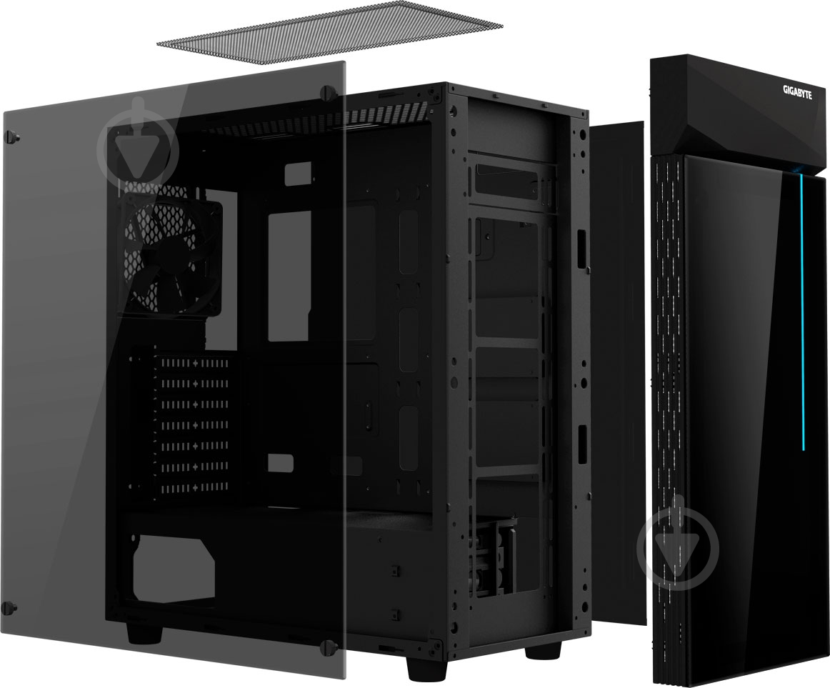 Корпус Gigabyte Aorus C200 Glass - фото 9 Корпус Gigabyte Aorus C200 Glass - фото 9