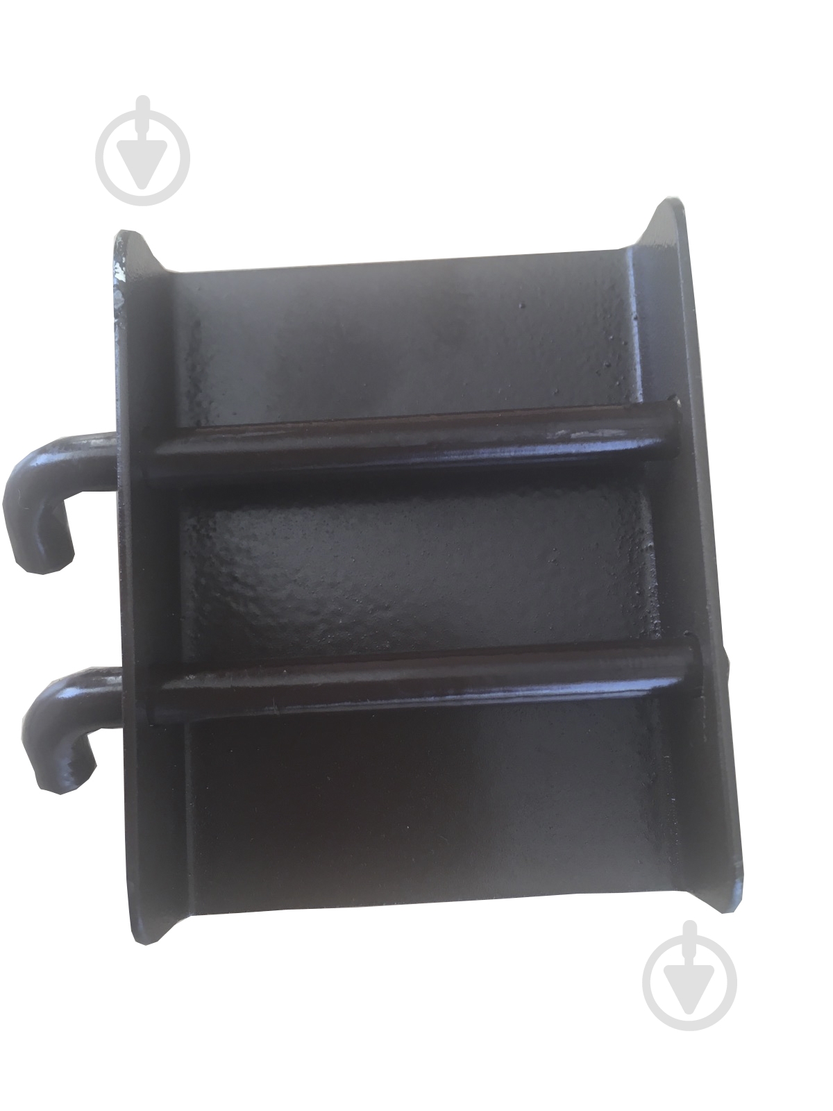 Уголок прямой серо-белый - фото 1