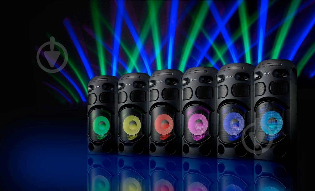 Акустическая система Sony MHCV41D.RU1 black - фото 8