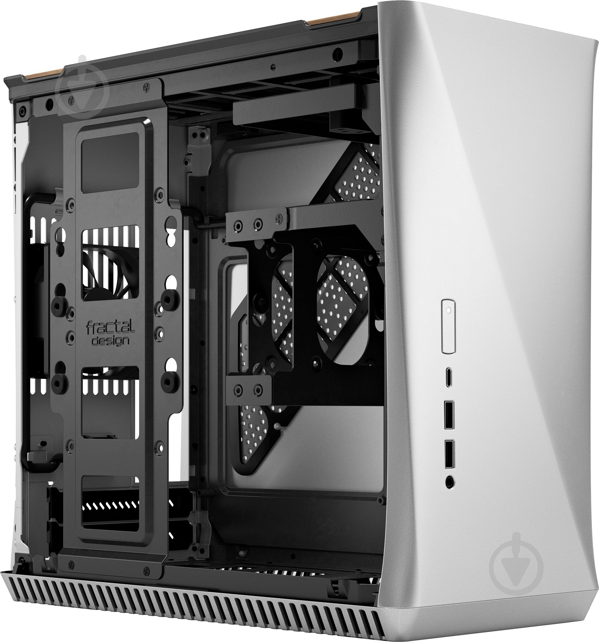 Корпус Fractal Design ERA Silver White oak - фото 10