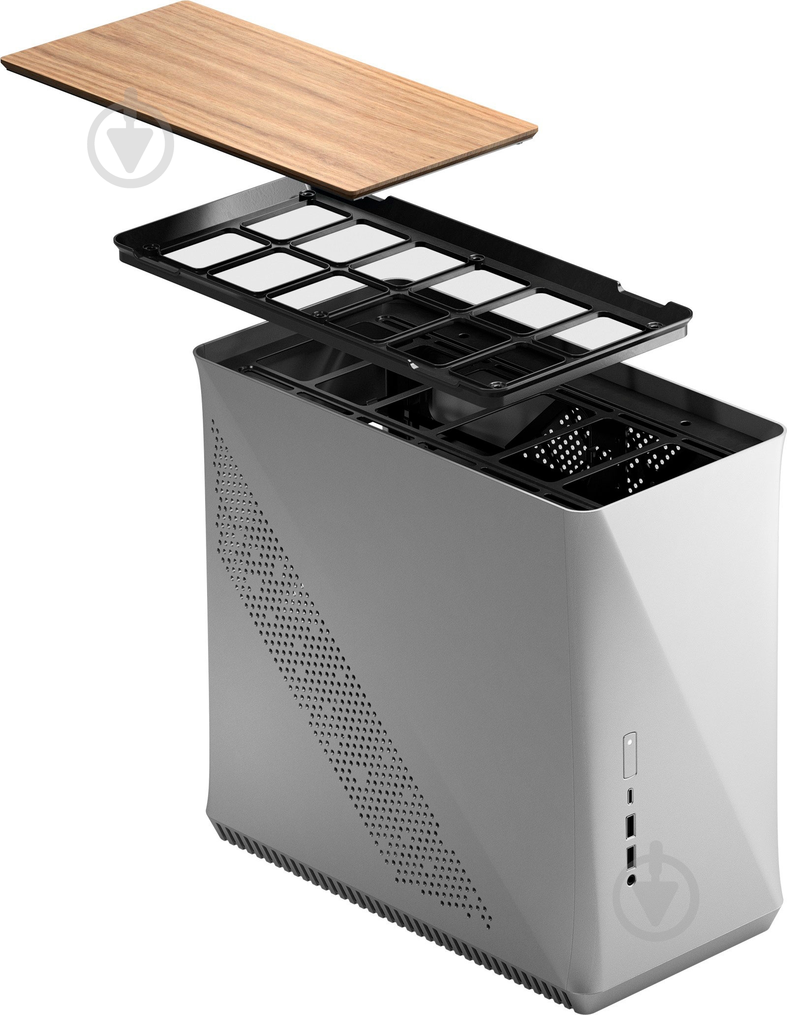 Корпус Fractal Design ERA Silver White oak - фото 23