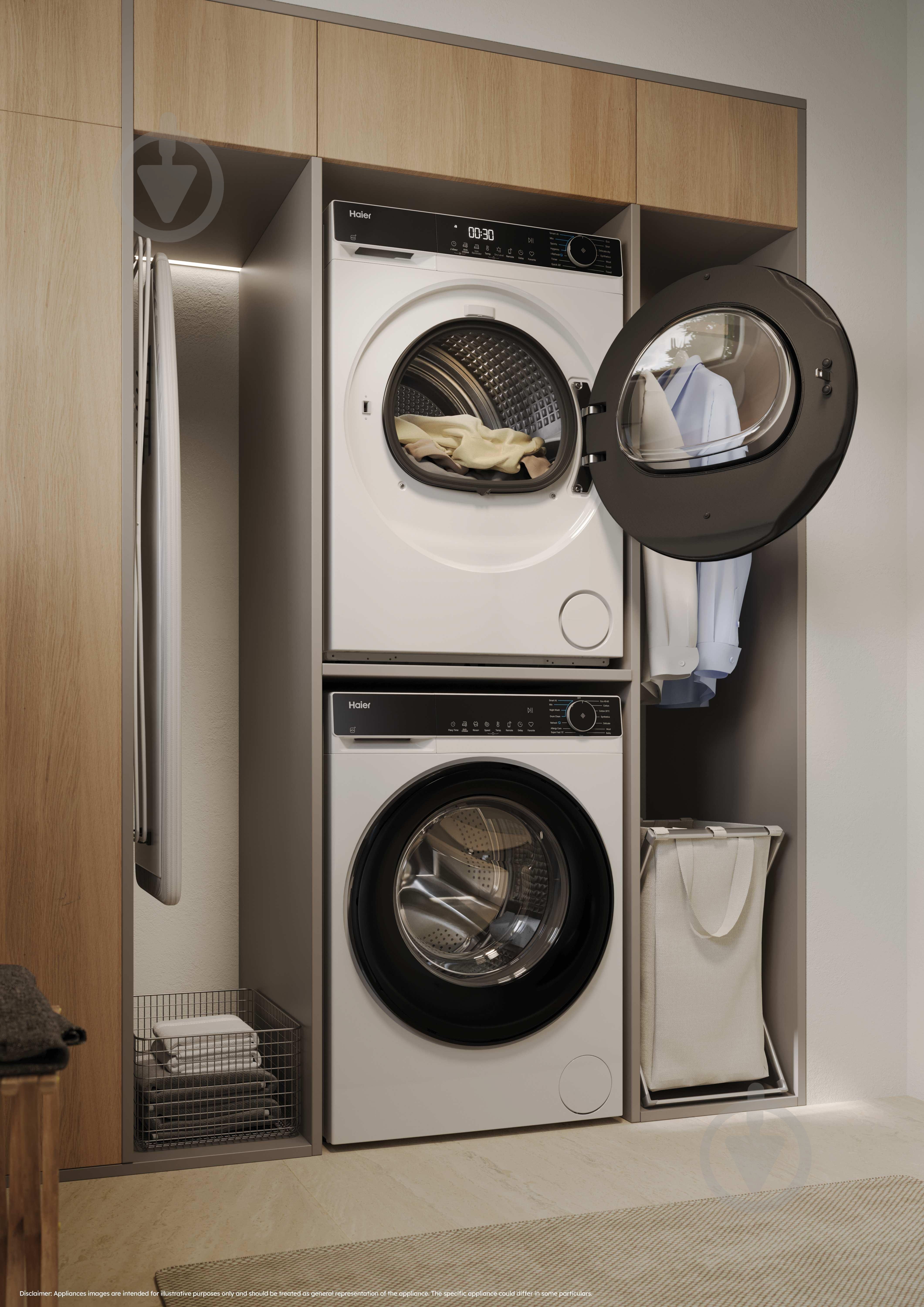 Сушильная машина Haier HD80-D357TU1-S - фото 9