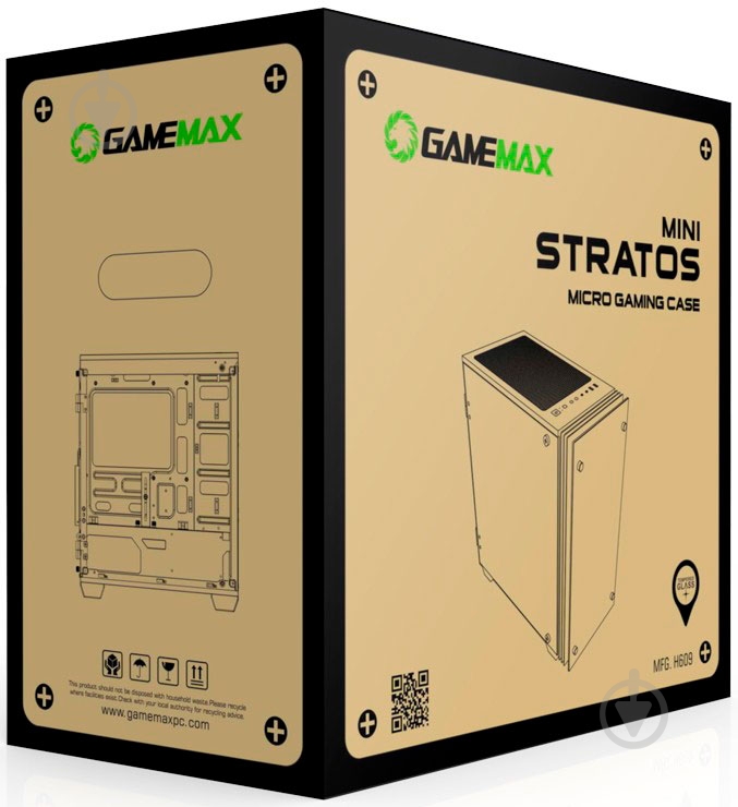 Корпус GameMax Mini Stratos - фото 11