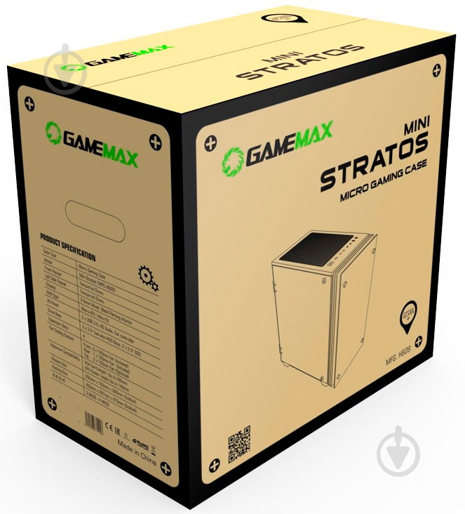 Корпус GameMax Mini Stratos - фото 12