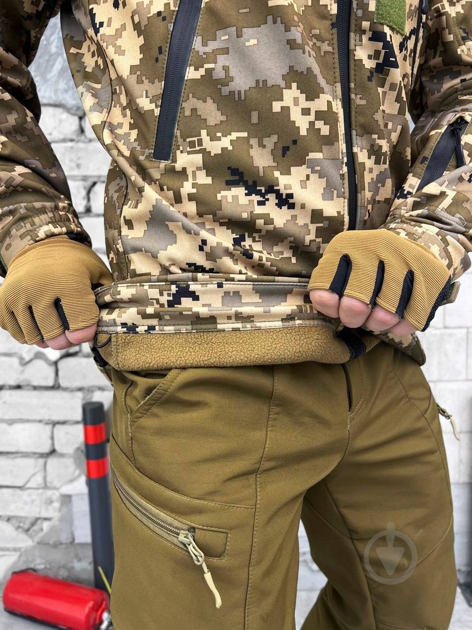 Куртка мужская LOGOS-Tac тактическая "Softshell" теплая, под шеврон 04-07-00-0012 р.S пиксель - фото 6 Куртка мужская LOGOS-Tac тактическая "Softshell" теплая, под шеврон 04-07-00-0012 р.S пиксель - фото 6