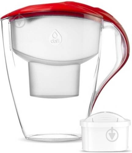 Фильтр-кувшин DAFI Omega красный - фото 1