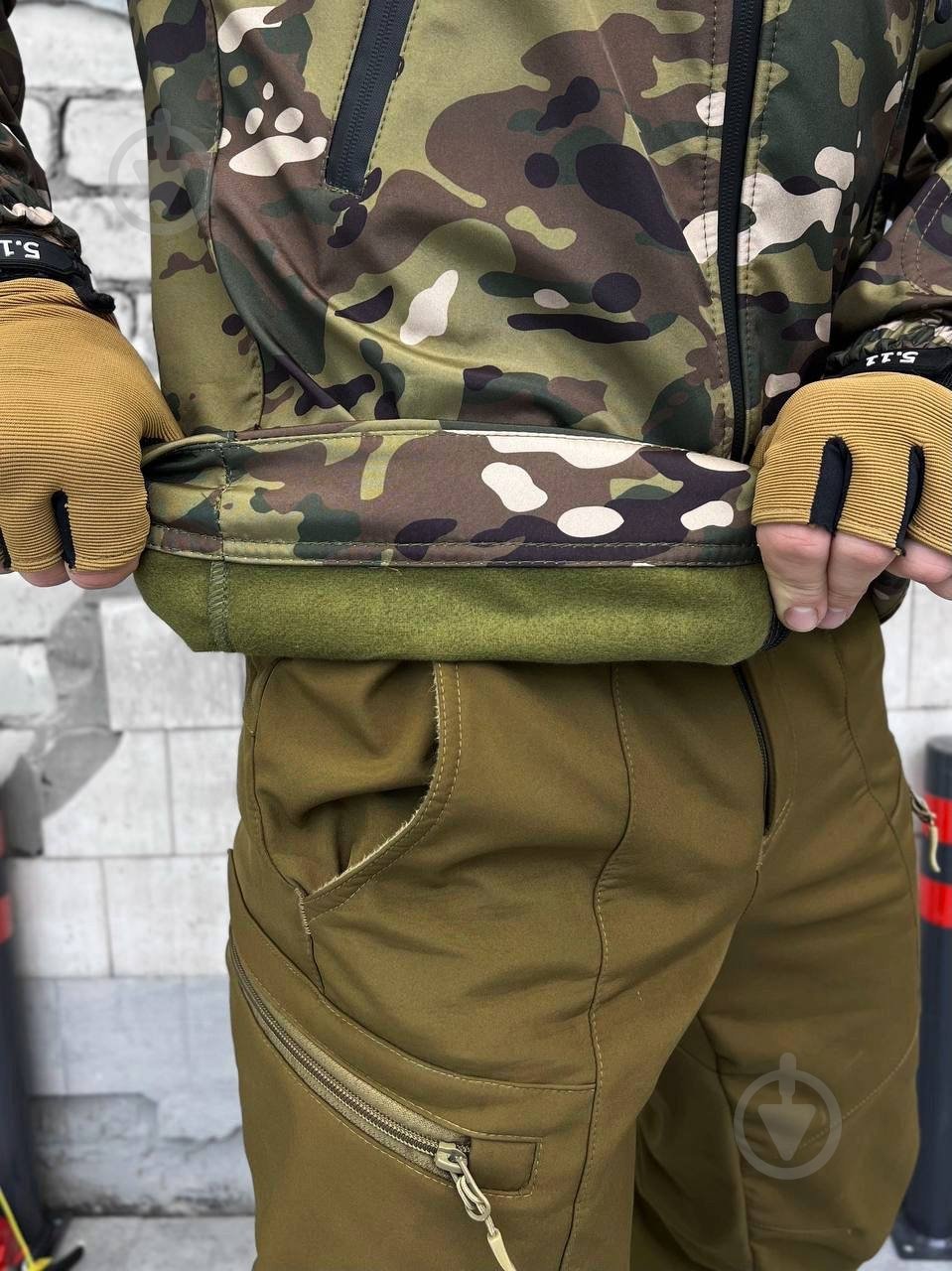 Куртка мужская LOGOS-Tac тактическая "Softshell" теплая, под шеврон 04-07-00-0012 р.S мультикам - фото 8 Куртка мужская LOGOS-Tac тактическая "Softshell" теплая, под шеврон 04-07-00-0012 р.S мультикам - фото 8