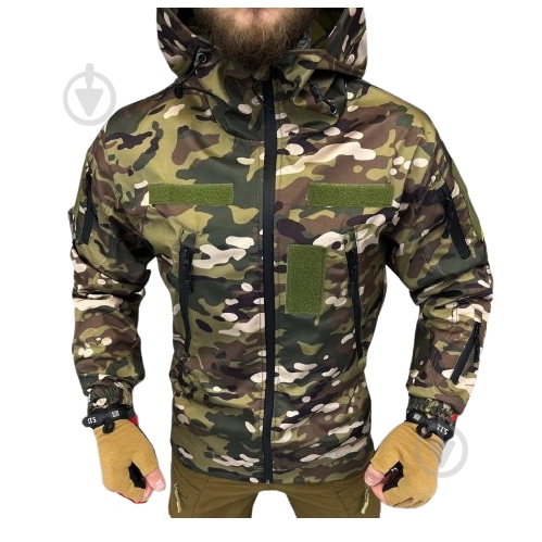 Куртка мужская LOGOS-Tac тактическая "Softshell" теплая, под шеврон 04-07-00-0012 р.S мультикам - фото 1 Куртка мужская LOGOS-Tac тактическая "Softshell" теплая, под шеврон 04-07-00-0012 р.S мультикам - фото 1