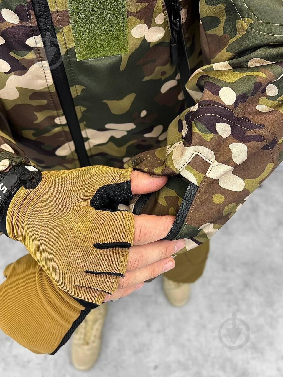 Куртка мужская LOGOS-Tac тактическая "Softshell" теплая, под шеврон 04-07-00-0012 р.S мультикам - фото 7 Куртка мужская LOGOS-Tac тактическая "Softshell" теплая, под шеврон 04-07-00-0012 р.S мультикам - фото 7