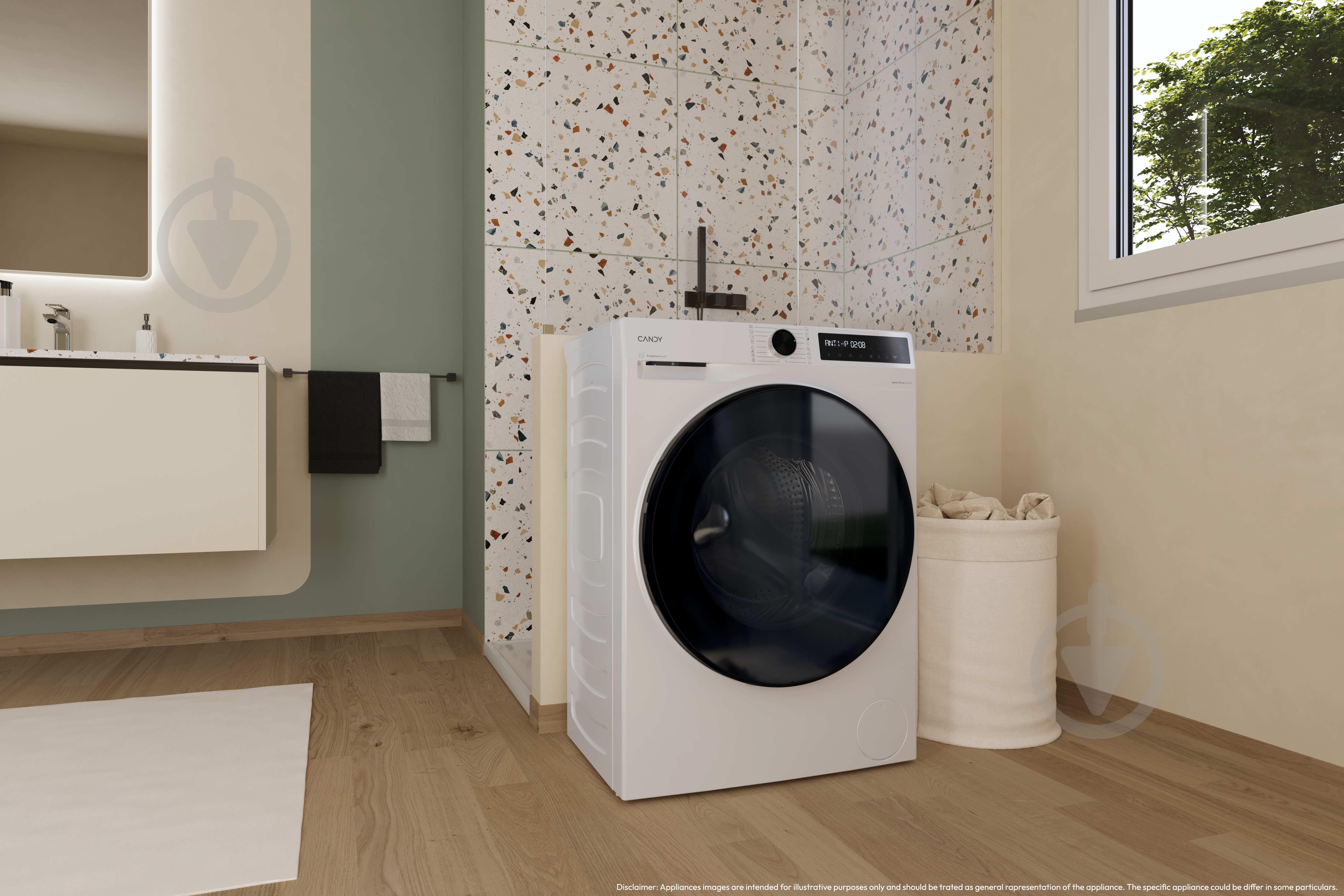 Стиральная машина с сушкой Candy BWR 485SBL6-S - фото 12