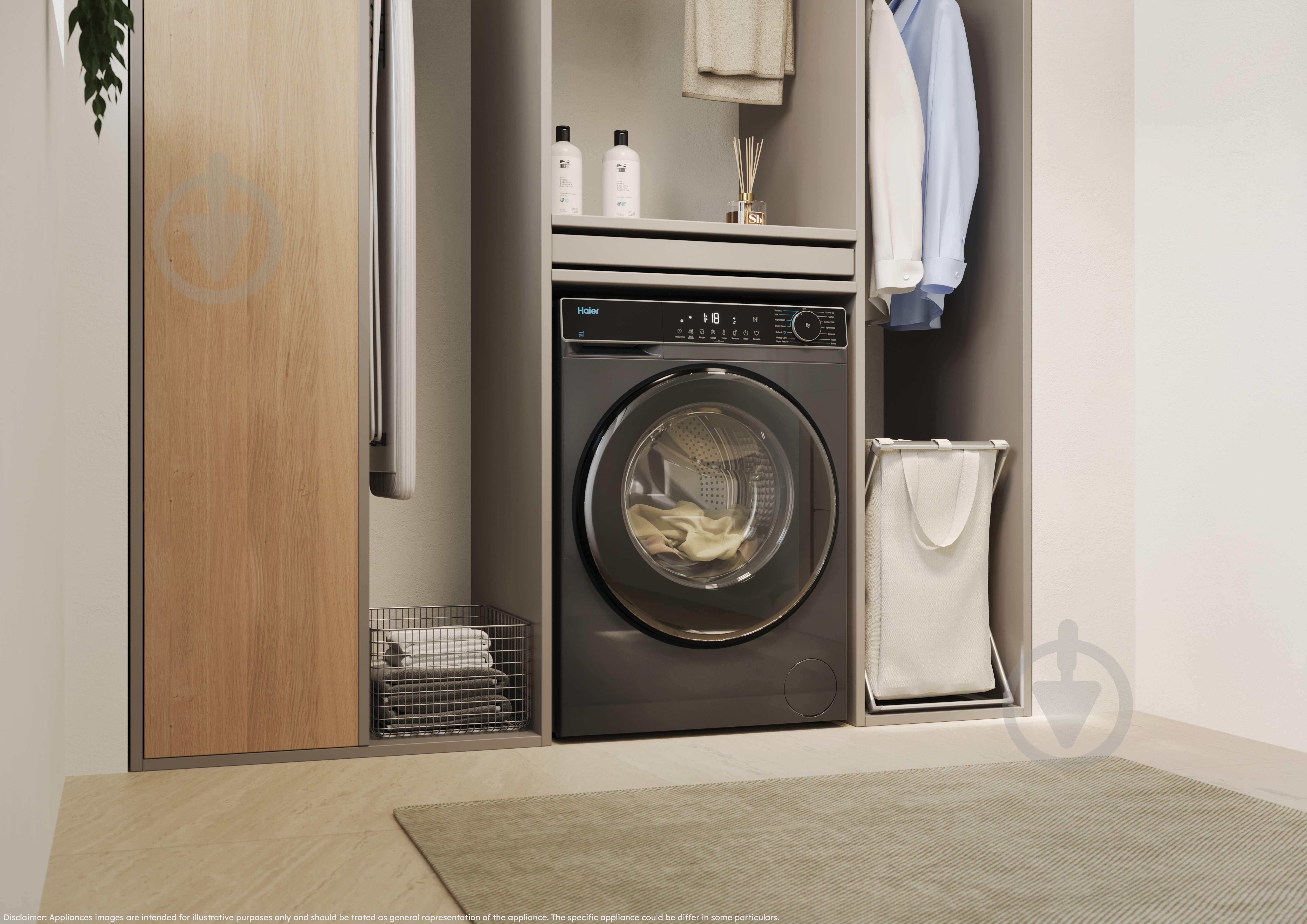 Стиральная машина с сушкой Haier HWD80BP14357GTUS - фото 13