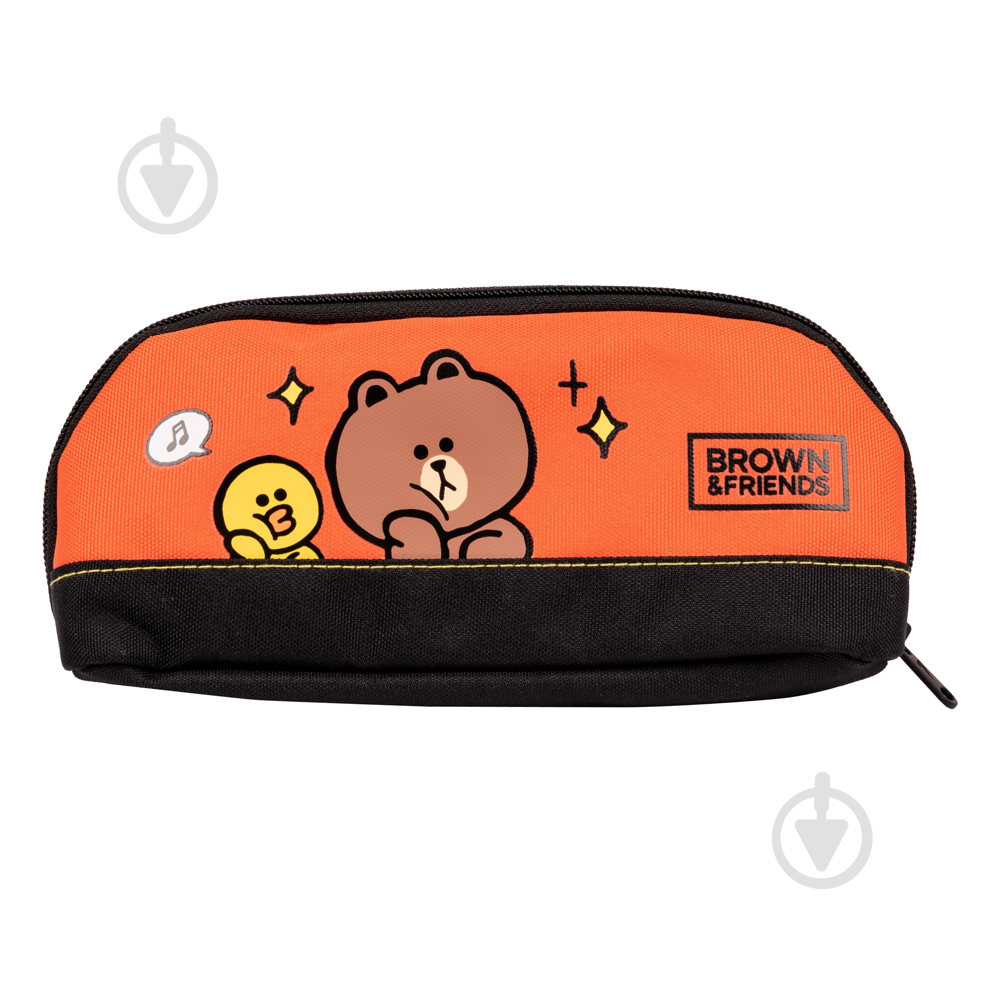 Пенал PH-25-2 Line Friends YES оранжевый - фото 3