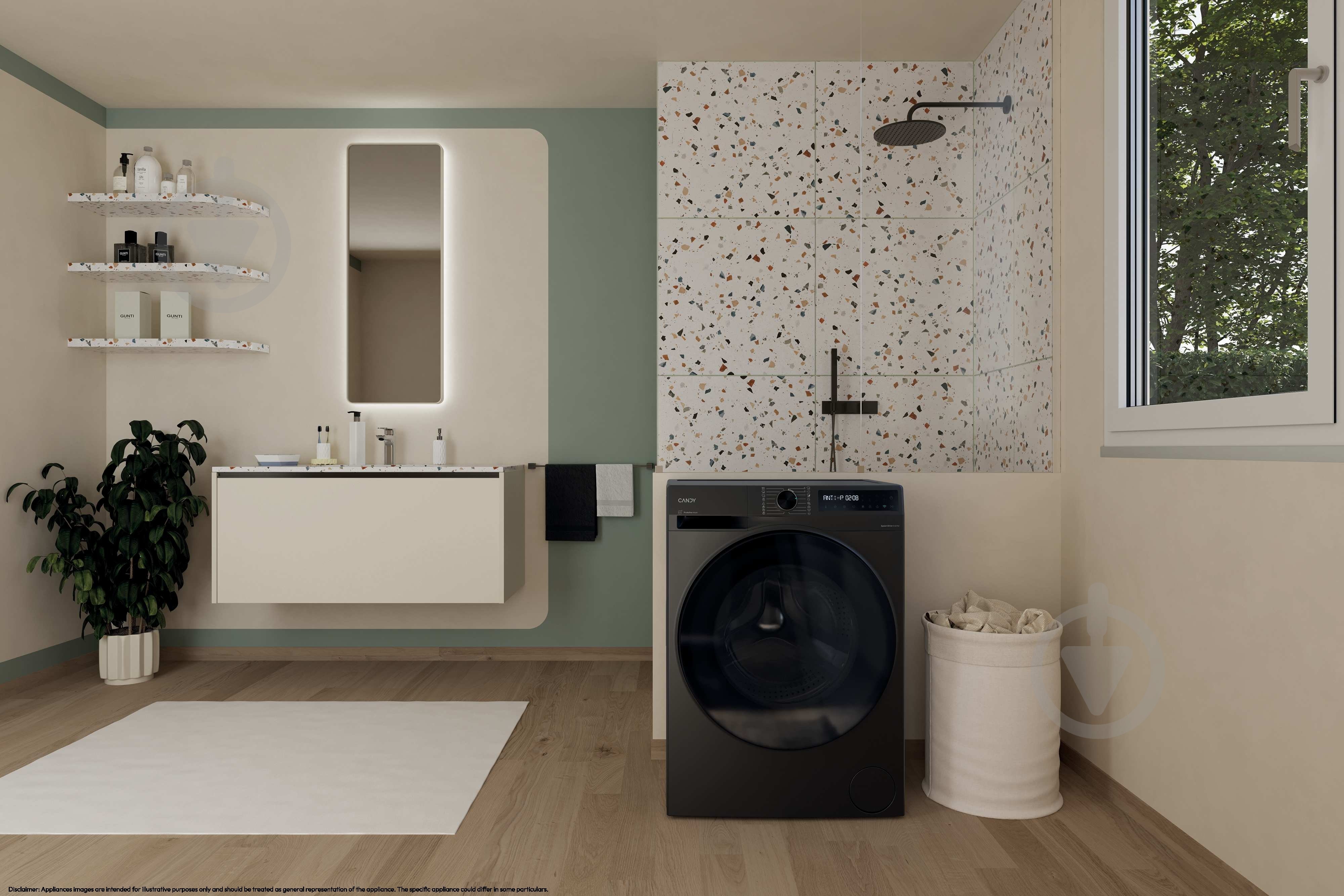 Стиральная машина с сушкой Candy BWR 485SBL6G-S - фото 11