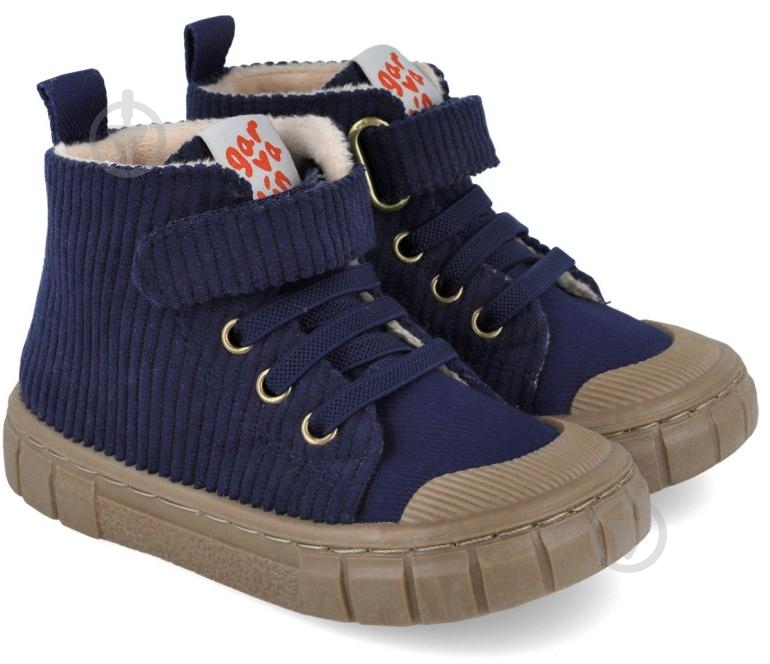 Ботинки для мальчиков GARVALIN 251330 р.28 синий - фото 1 Ботинки для мальчиков GARVALIN 251330 р.28 синий - фото 1