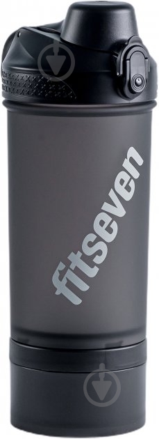 Шейкер 550 мл черный 1109 Fitseven - фото 1