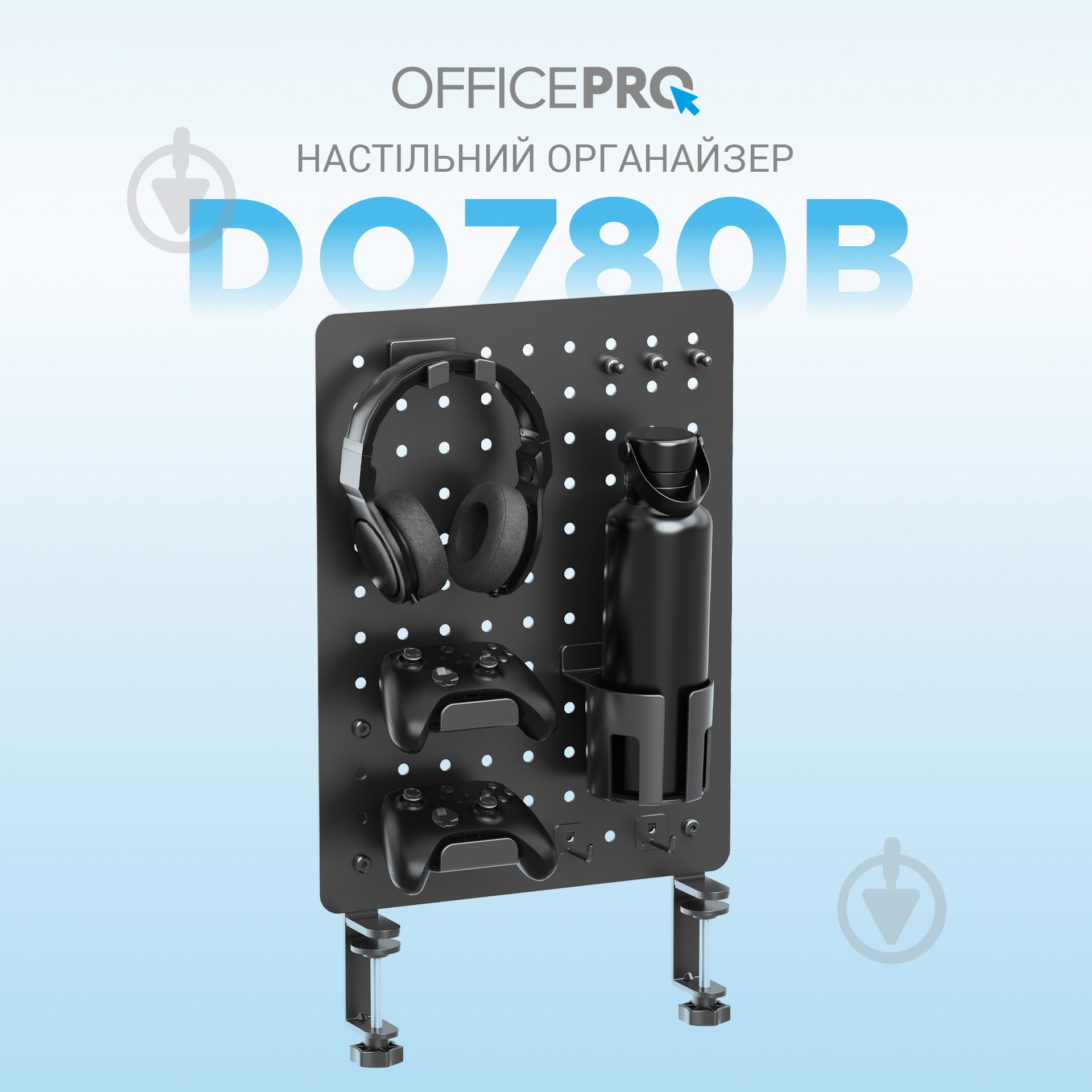Полка-органайзер настольная OfficePro DO780B Black - фото 1 Полка-органайзер настольная OfficePro DO780B Black - фото 1