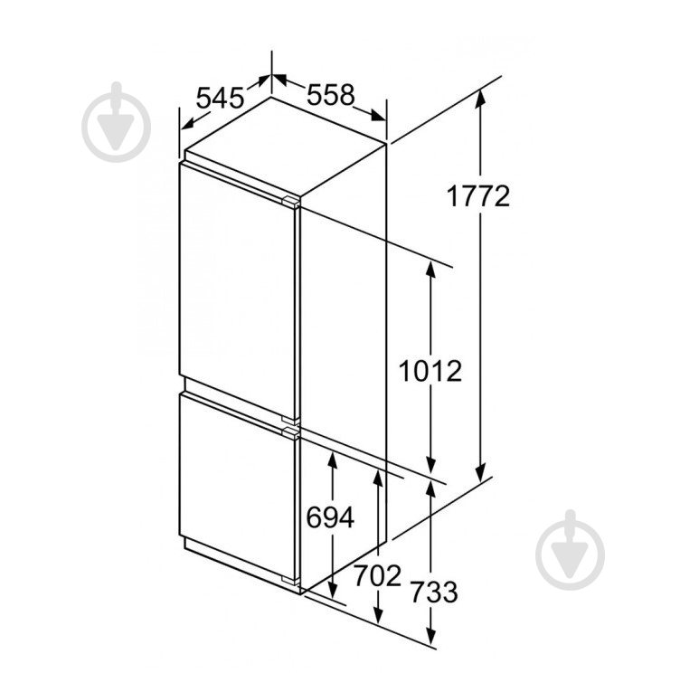 Встраиваемый холодильник Bosch KIN86AFF0 - фото 6 Встраиваемый холодильник Bosch KIN86AFF0 - фото 6