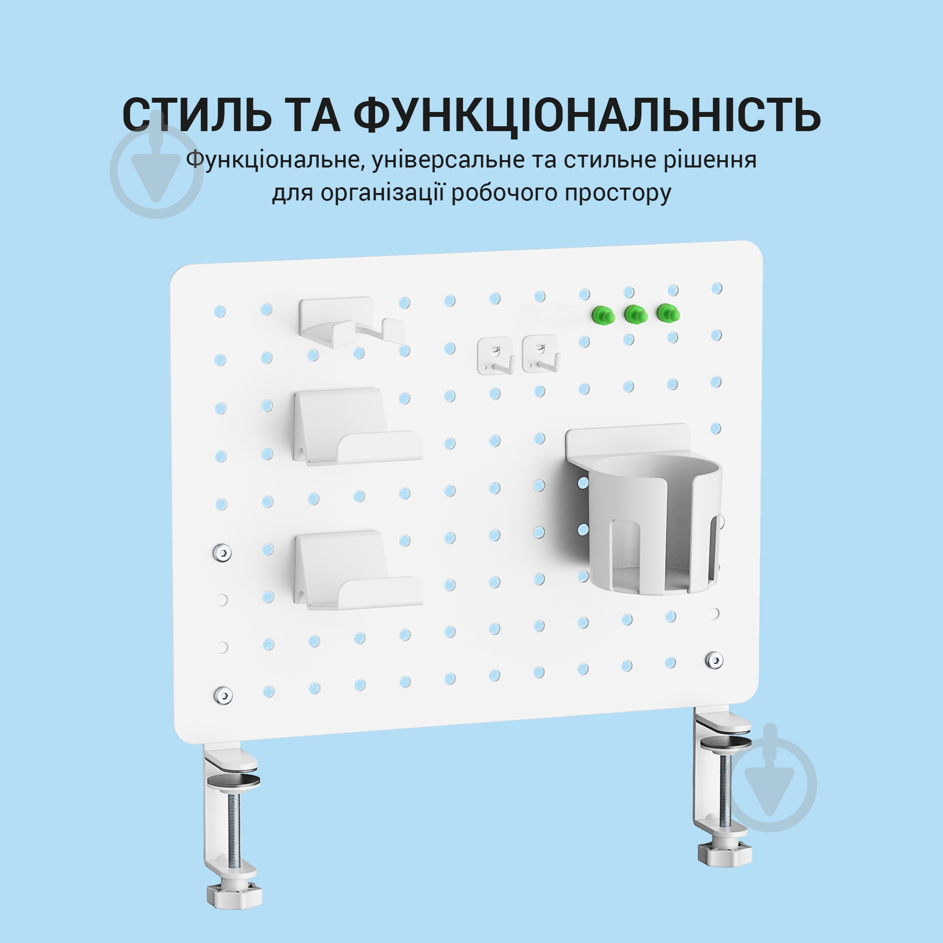 Полка-органайзер настольная OfficePro DO780W - фото 3