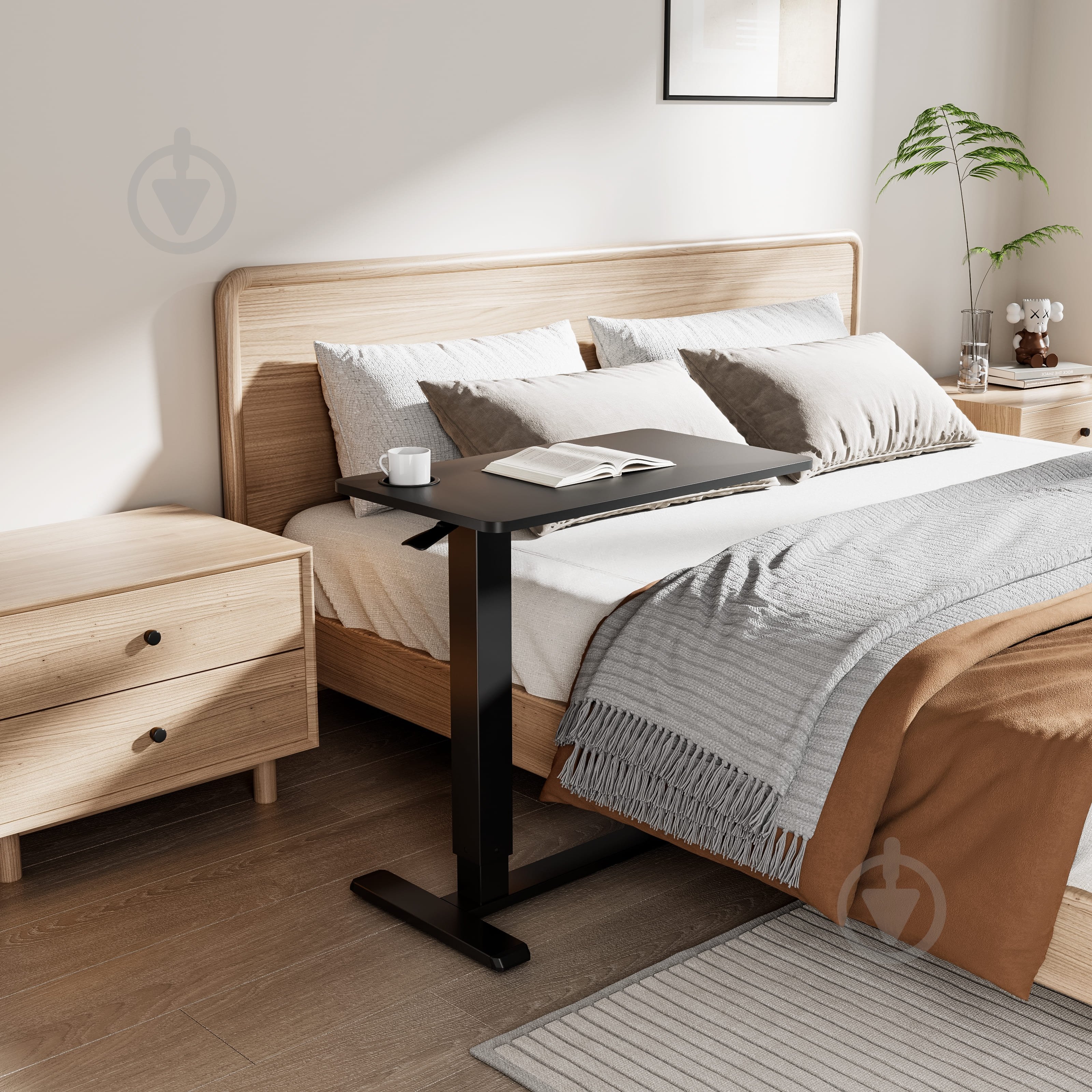 Стіл комп'ютерний OfficePro ODM366BK Black - фото 15