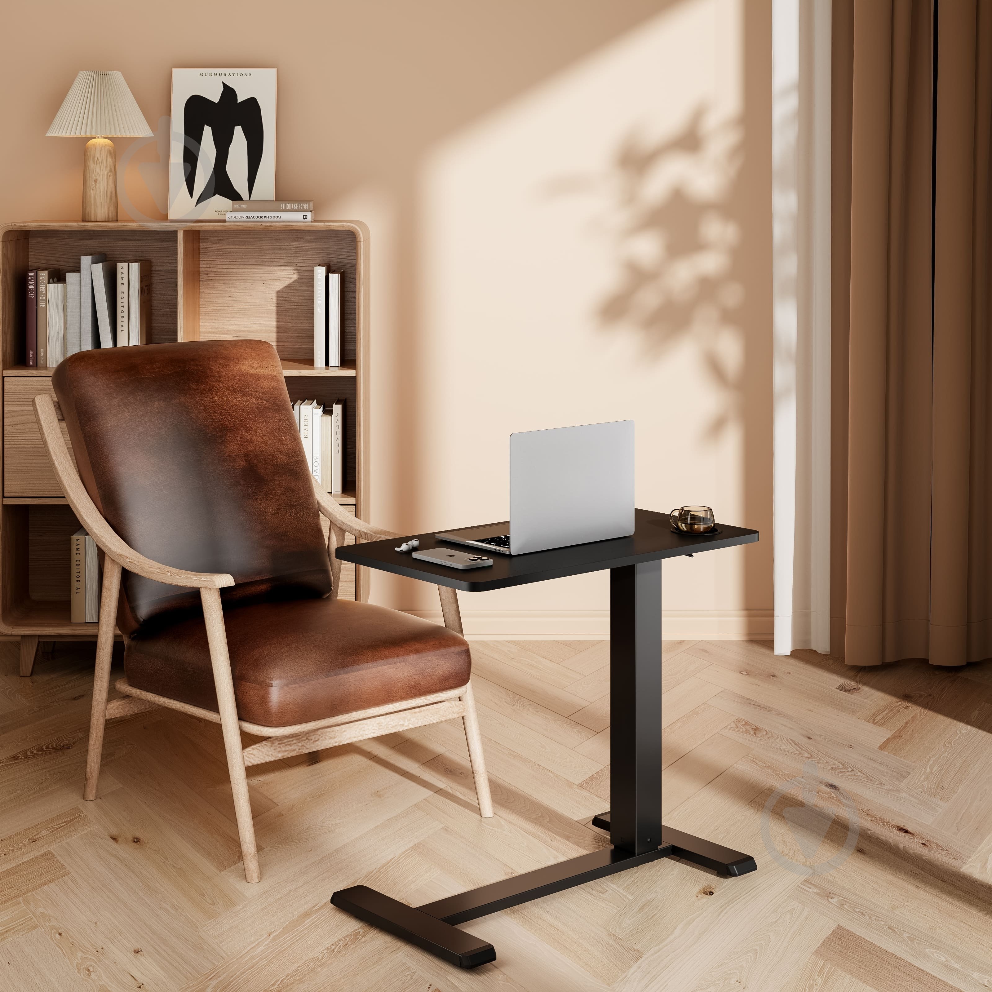 Стіл комп'ютерний OfficePro ODM366BK Black - фото 17