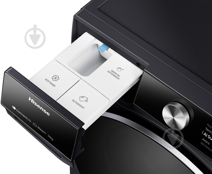 ВИТРИНА! Стиральная машина Hisense WF7S1247BB - фото 8 ВИТРИНА! Стиральная машина Hisense WF7S1247BB - фото 8