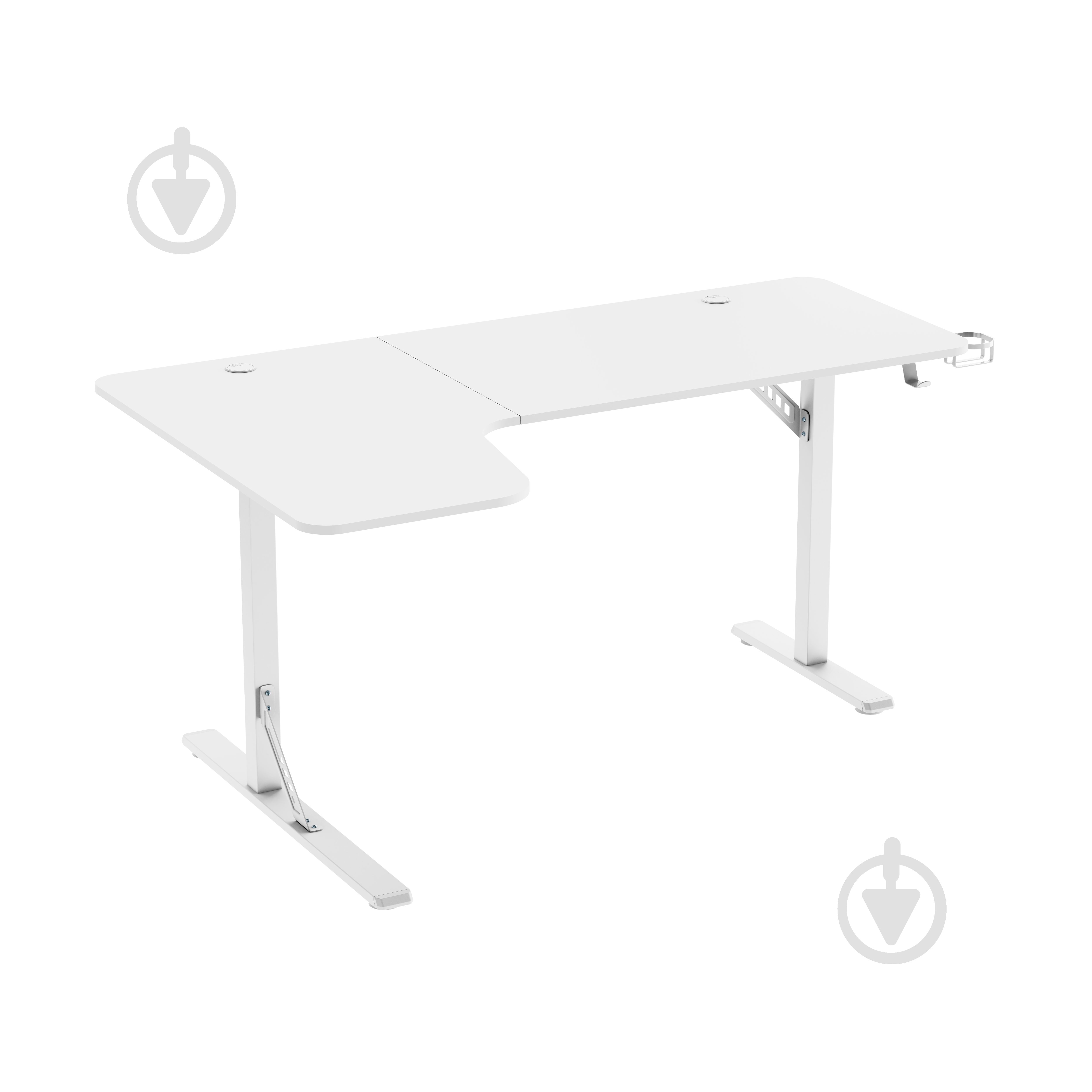 Стол компьютерный GamePro GDC216W White - фото 1