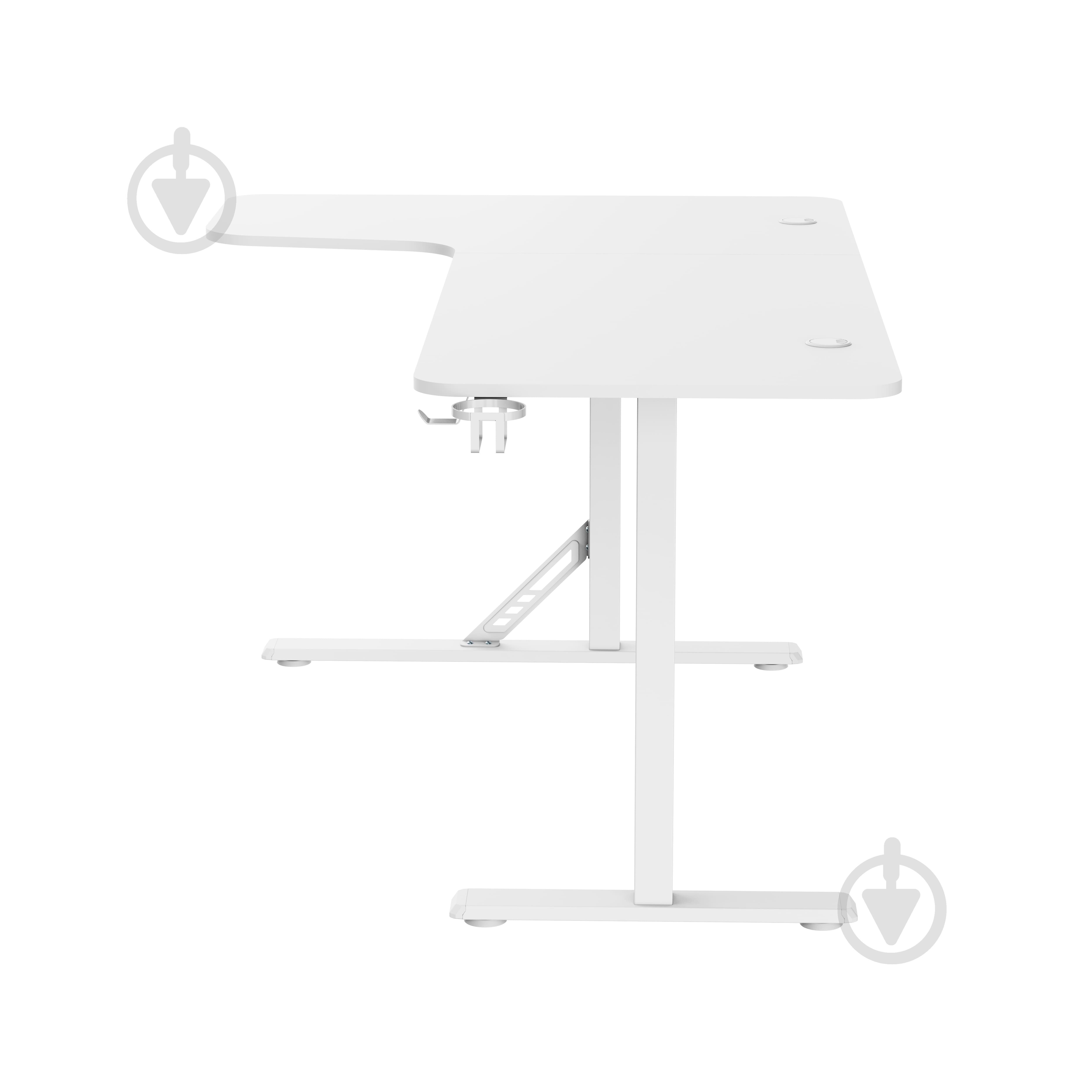 Стол компьютерный GamePro GDC216W White - фото 4