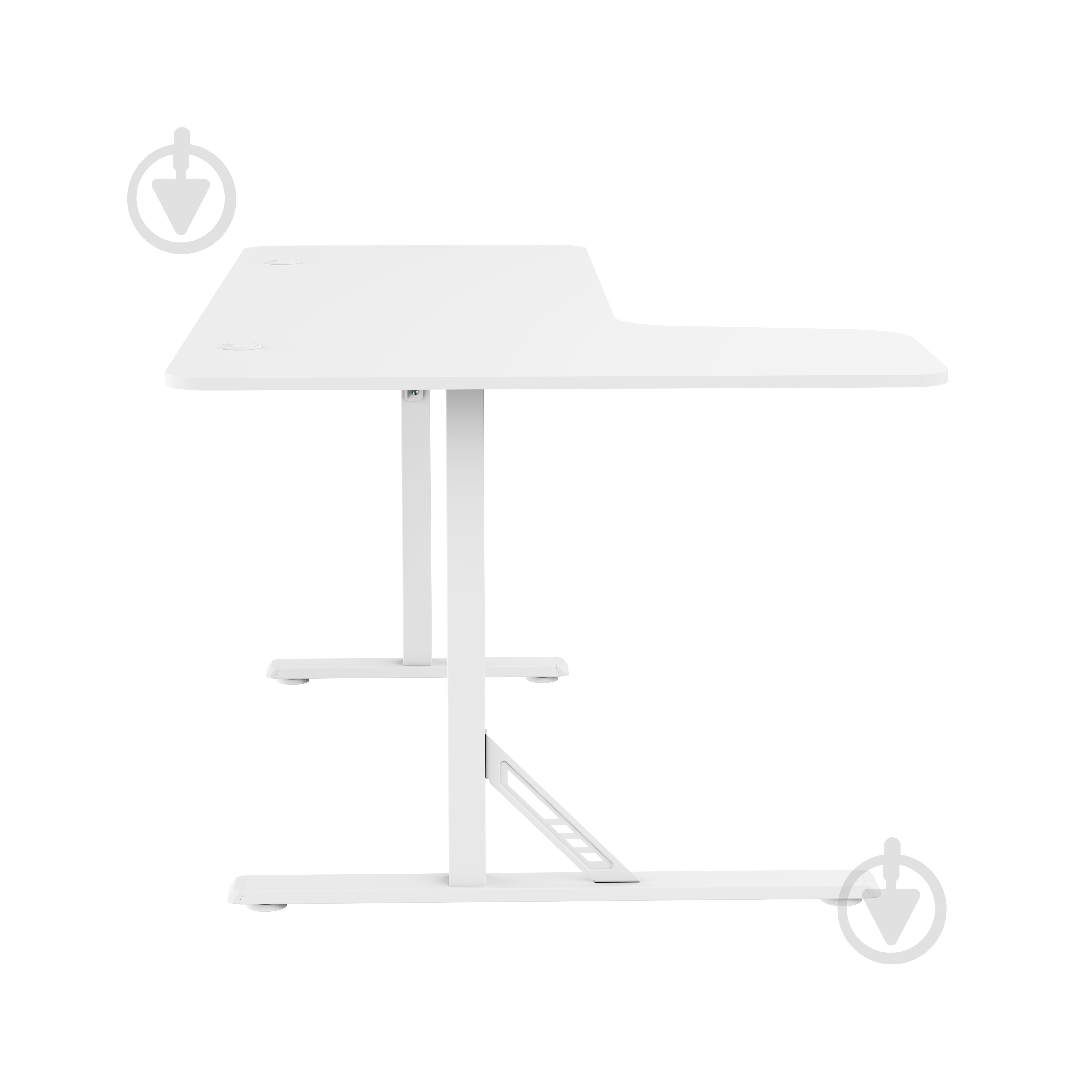 Стол компьютерный GamePro GDC216W White - фото 5