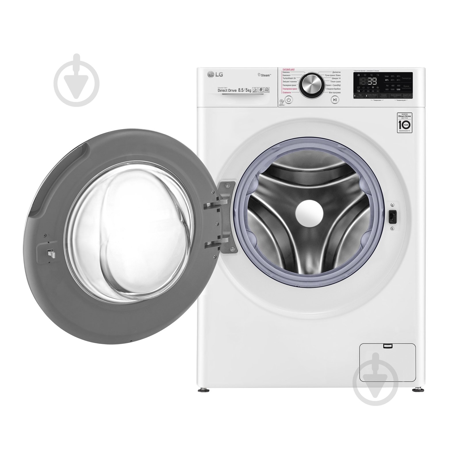 Пральна машина із сушкою LG F2V9GC9W - фото 4