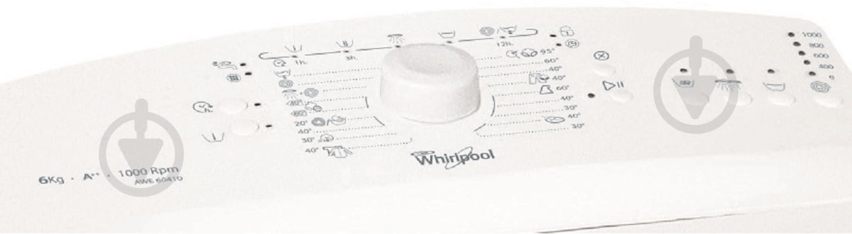 Пральна машина Whirlpool AWE60410 - фото 4